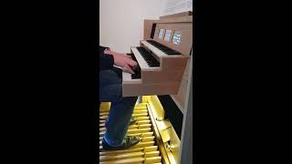 Rachmaninov  Prélude en do mineur op32  Dudelange organ Hauptwerk [upl. by Riobard]