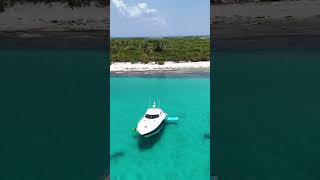 sunseeker yacht charter rental icacos island Puerto Rico 🌴🇵🇷 calmdown 7877173779 [upl. by Delaney]