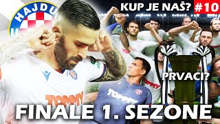 FINALE KUPA i NEVJEROJATNA završnica prvenstva na MAKSIMIRU PROTIV DINAMA  Hajduk Karijera10 [upl. by Aicnelev]