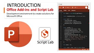 Introduction to Office Addins and Script Lab in PowerPoint Tutorial [upl. by Intruoc735]