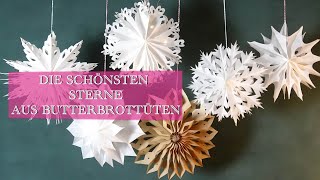 DIE SCHÖNSTEN STERNE AUS BUTTERBROTTÜTEN [upl. by Rauch]