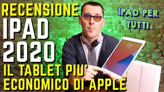 RECENSIONE Apple iPad 102 2020 TABLET ECONOMICO QUALE SCEGLIERE [upl. by Benioff128]