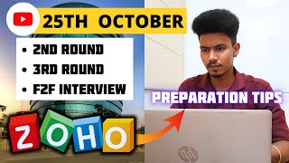 Zoho Interview Process  Zoho Interview Preparation Tips Tamil [upl. by Corrianne]