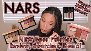 NARS  Summer Lights Hot Nights Endless Orgasm Palettes Review Demo Swatches [upl. by Lamonica]