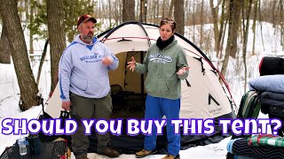 Nortent Gamme 6 PC Full Winter Camping Season Updated Review  Hot Tent [upl. by Lazaruk]