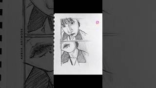 My jungkook drawings shorts ytshorts art [upl. by Htabazile]