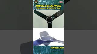 Havells Stealth Air quotThe most silent BLDC fan with Premium Look and Finishquot [upl. by Iron349]