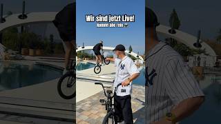 Live aus dem ZDF Fernsehgarten mit BMXer Miguelfranzem  live [upl. by Stronski]