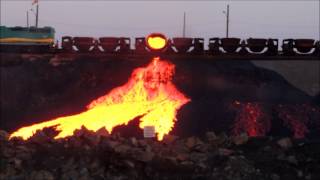 Slag Dump Sudbury Ontario Canada [upl. by Ahsennod]