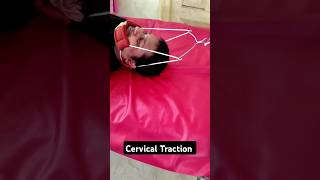 Cervical Traction  neckpain physiotherapy exercise physiotherapistsoumen [upl. by Boyer]