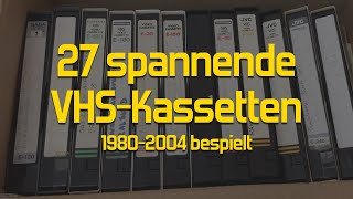 ReFind 040  VHS Kassetten von 19802004 [upl. by Adleme]