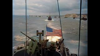 Spectacular Dday in super HD and color Commemorating 80 years of Dday 6 June 1944  6 June 2024 [upl. by Nosak]