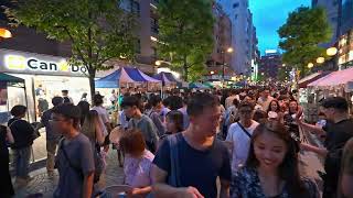 Azabu Juban festival Japan 2024・4K HDR [upl. by Dnalyk]