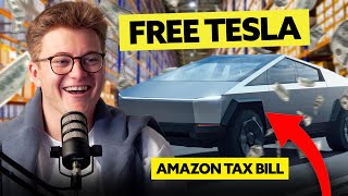 Amazon FBA Podcast How I Got A Free Tesla amp Amazon Closed My Account [upl. by Akcimat]