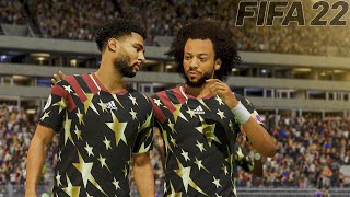 FIFA 22  Adidas All Star vs MLS All Star Ft Benzema Messi Gnabry  Gameplay amp Full match [upl. by Athenian]