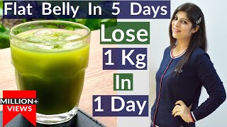 Flat BellyStomach In 5 DaysIn Hindi Moringa Tea  How To Lose Weight Fast  Dr Shikha Singh [upl. by Inahet]