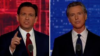 Watch the DeSantis vs Newsom debate in 3 minutes [upl. by Onaireves234]