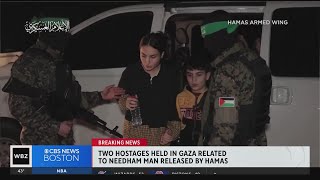 2 cousins of Needham man among hostages released by Hamas [upl. by Yadroc321]