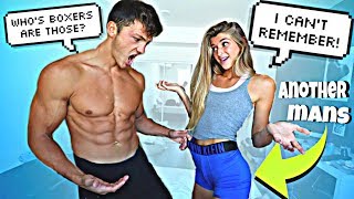 WEARING ANOTHER MANS BOXERS PRANK ON BOYFRIEND He Freaked Out [upl. by Isia166]