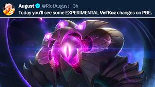 I just tried VelKoz EXPERIMENTAL CHANGES on PBE [upl. by Nona]