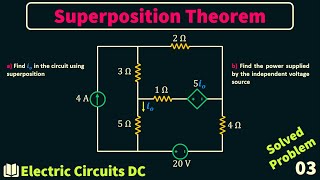 Superposition Theorem  Solved problem 3 [upl. by Coke]