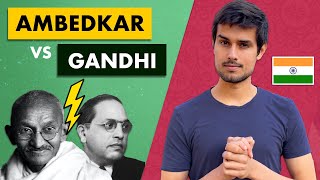 Ambedkar vs Gandhi  Who was right about Casteism  Dhruv Rathee [upl. by Eneryt]