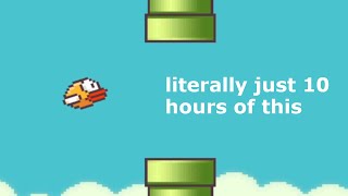 playing flappy bird for 10 hours straight to get world record [upl. by Trotta]