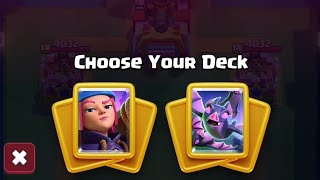 HIGH SKILL DECK IN CLASH ROYALE MORTAR CYCLE DECK [upl. by Kresic24]