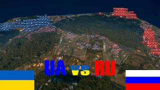 10000 UKRAINE ARMY vs 10000 RUSSIAN ARMY  WARNO [upl. by Yart]