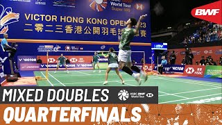 VICTOR Hong Kong Open 2023  TangTse HKG vs GicquelDelrue FRA 2  QF [upl. by Karin645]