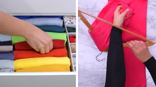 Fold Like a Pro With These Easy Clothes Folding Hacks [upl. by Jannery]