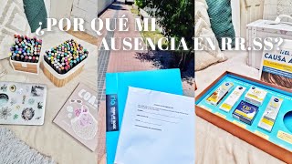 ¿POR QUÉ ME FUI DE RRSS 🤍✨️ ¿dejaré de ser profe 👩🏻‍🏫  gastos estrés y qué ha sido de mi 🥺 [upl. by Corrina]