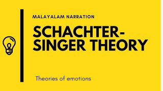 SchachterSinger Theory Malayalam narration [upl. by Snevets]