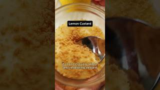 Quick amp Easy High Protein Lemon Custard easyrecipe desserts [upl. by Euphemie]