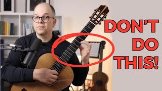 3 exercises to avoid eccessive finger lifting in the fretted hand on guitar [upl. by Akeret]