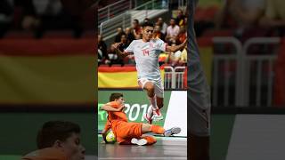 Van Londen over Spaanse zaalvoetballers🇪🇸 voetbal futsal [upl. by Sal]