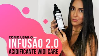 Como usar o Acidificante Infusão 20  Widi Care [upl. by Yanrahs]