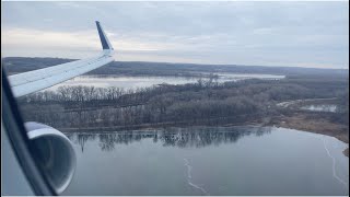 Delta Air Lines Airbus A321200 Sharklets Landing at Minneapolis–Saint Paul International Airport [upl. by Kiernan]