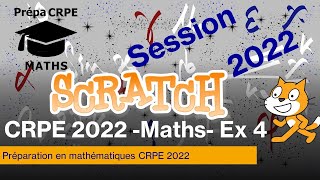 Concours CRPE 2022Groupement 1CorrigéMathématiquesExercice 4 [upl. by Wilden]