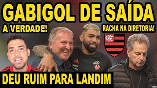 GABIGOL TOMA DECISÃƒO DE NÃƒO RENOVAR COM FLAMENGO A VERDADE DEU RUIM PARA LANDIM RACHA DIRETORIA [upl. by Ecnav]