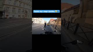 Fajnie się z tego zjeżdża 😂🏍️ motocykle motorcycle motorbike motocyklista motovlog bikers [upl. by Risa]