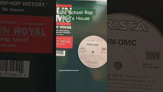 Old School Rap Runs House vinyl musicalbums oldschoolhiphopshorts [upl. by Annirok]