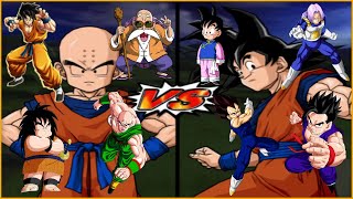 Dragon Ball Z Budokai Tenkaichi 3  Humans VS Saiyans Request Match [upl. by Rosecan]