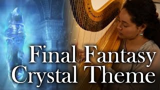 Final Fantasy Prelude  Crystal Theme harp [upl. by Ahsercal]