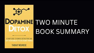 Dopamine Detox by Thibaut Meurisse Book Summary [upl. by Sax85]