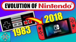 The Evolution Of The Nintendo Consoles 19832018 [upl. by Anileva]