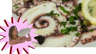 Carpaccio di Polpo  Video Ricetta [upl. by Stevy311]