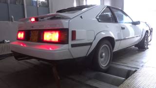 1985 5MGE Toyota Celica Supra MKII Dyno Pull [upl. by Milak972]