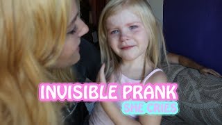 Invisible Prank On 3 Year Old SHE CRIED [upl. by Parent]