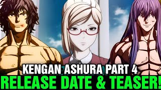 KENGAN ASHURA SEASON 4 RELEASE DATE  TEASER  Kengan Ashura Season 2 Part 2 [upl. by Blakely]